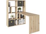 BüCherregal My Home "Felicia", Braun (Artisan Eiche), B:112,5Cm H:146,6Cm, Holzwerkstoff, Regale, BüCherregal