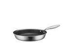 MäSer Bratpfanne 24 Cm, Edelstahl Hestia Keramik Silber / Schwarz
