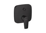 Hansgrohe Fertigmontageset Talis E Up-Wannen-Einhebelmischer, Mattschwarz
