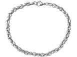 Armband Firetti "Schmuck Geschenk Armschmuck Armkette" Gr. 23, Silber (Edelstahlfarben), ArmbäNder, Damen, 23, Edelstahl, Armband