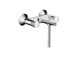 Hansgrohe Zweigriff-Wannen-Armatur Logis Ap, 2 Verbraucher, Chrom (71243000)