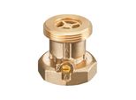 Oventrop Sperrventil SVE DN 32, G 2, Einbau Nach Pumpe, Messing (1070010)