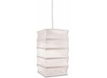 NÄVe Led Pendelleuchte "Paper", Weiß, 1, H: 60Cm, Leuchten, Led Papier-Pendelleuchte, Incl.1Xe27/10W Led,Weiß,Nicht Dimmbar, Led Pendelleuchte