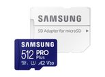 Samsung PRO Plus microSD-Speicherkarte (2023) - 512 GB
