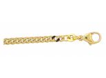 Armband Adelia´S "18,5 Cm Flachpanzer Armband 333 Gold ( 8K )", Gold, ArmbäNder, Damen, 18,5Cm, Gold, Armband, Goldarmband