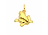 KettenanhäNger Adelia´S "Damen 333 Gold AnhäNger Frosch", Gold, SchmuckanhäNger, Damen, Gelbgold 333 Gold, Gelbgold 333, Gold, KettenanhäNger, Goldschmuck FüR Damen