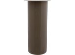 Kerzenhalter Kayoom "BodenkerzenstäNder Art Deco 165", Grau (Taupe, Goldfarben), B:20Cm H:40Cm T:20Cm Ø:20Cm, Metall, Kerzenhalter, Kerzenhalter
