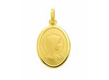 KettenanhäNger Adelia´S "Damen 333 Gold AnhäNger Madonna", Gold, SchmuckanhäNger, Damen, Gelbgold 333 Gold, Gelbgold 333, Gold, KettenanhäNger, Goldschmuck FüR Damen