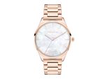 Quarzuhr Tamaris "Basic Elegance", Rosa (RoséGoldfarben), Armbanduhren, Damen, Quarzuhr, Armbanduhr, Damenuhr, Edelstahlarmband, Analog