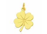 KettenanhäNger Adelia´s "Damen 333 Gold AnhäNger Kleeblatt", Gold, SchmuckanhäNger, Damen, Gelbgold 333 Gold, Gelbgold 333, Gold, KettenanhäNger, Goldschmuck FüR Damen