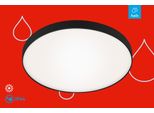 Briloner Leuchten Led Deckenleuchte "Malbona", Schwarz-Weiß (Schwarz, Weiß), Leuchten, Led Deckenleuchte