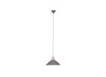Brilliant Lampe Logo Pendelleuchte 35Cm Titan 1X A60, E27, 60W, Geeignet FüR Normallampen (Nicht Enthalten) In Der HöHe Einstellbar / Kabel KüRzbar