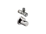 Hansgrohe Eckventil M Schuber, Abgang G 3/8, Brushed Nickel (13954820)