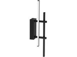 Eglo Wandleuchte "Trepiliano Wandlampe - Alu, Stahl - Led - 12W - IP20", Schwarz, 1, H: 45,5Cm, 1 Stk., Leuchten, Wandstrahler, Wandspot, Wohnzimmer, Flur, L6 X H45,5 X AL15,5 Cm, Wandleuchte