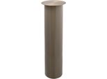 Kerzenhalter Kayoom "BodenkerzenstäNder Art Deco 195", Grau (Taupe, Goldfarben), B:20Cm H:70Cm T:20Cm Ø:20Cm, Metall, Kerzenhalter, Kerzenhalter