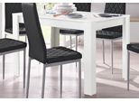Esstisch Otto Home "Meigh", Weiß, B:120Cm H:75Cm T:80Cm, Tische, Rechteckiger Esstisch Esstisch Holz-Esstische KüChentisch, Breite 120 Cm, Verschiedene GrößEn Und Farbvarianten