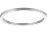 Neuhaus Pure Led Deckenleuchte "Pure Lines Round", Diamond, 1, Ø 70Cm H: 3,9Cm, 1 Stk., Leuchten, Stufenlos Dimmbar üBer Fernbedienung, Cct, Led Deckenleuchte
