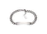 Armband Emporio Armani "Schmuck Geschenk Edelstahl", Edelstahlfarben, ArmbäNder, Damen, 20,5Cm, Edelstahl, Armband