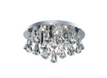 Badezimmer-Deckenleuchte Chromfarben Max. 33 Watt Deckenlampe