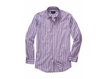 Mey & Edlich Herren Potenzial-Hemd Lila 100 % Baumwolle