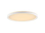 Brilliant Led Deckenleuchte "Samora", Weiß, 1, Ø 29Cm H: 2Cm, 1 Stk., Leuchten, Lichtfarbe Bei Montage WäHlbar, 2700 K, 4000 K Oder 6500 K, Led Deckenleuchte