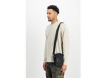 UmhäNgetasche Alpha Industries "Label Messenger Bag S", Schwarz, Obermaterial: 100% Polyester. Futter: 100% Nylon, Taschen UmhäNgetasche