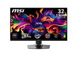 MSI Oled-Monitor "Mag 322UP QD-OLED E16", Energieeffizienz: F (A-G), Schwarz, Monitore, Neig-, Schwenk-, HöHenverstellbar, Pivot