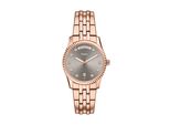 Quarzuhr Fossil "Scarlette", RoséGoldfarben, Grau, Armbanduhren, Damen, Quarzuhr, Armbanduhr, Damenuhr, Edelstahlarmband, Analog, Tag, Wochentag