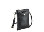 UmhäNgetasche "Partypal", Damen, Gr. B/H/T: 21Cm X 14Cm X 3Cm Onesize, Schwarz, Leder, Collezione Alessandro, Taschen UmhäNgetasche, Aus Leder, Made In Italy