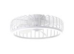 Brilliant Led Deckenleuchte "Capo", Weiß, 1, Ø 48Cm H: 17Cm, 1 Stk., Leuchten, Led-Ventilator, Ø 48 Cm, 4200 Lm, Dimmbar, Cct, Led Deckenleuchte