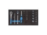 Gedore 1500 CT1-20 SteckschlüSsel-Sortiment 1/4" In Check-Tool-Modul (2308967)