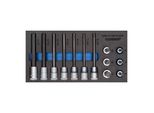 Gedore 1500 CT1-IN 19 Lkm Satz SchraubendrehereinsäTze 1/2" In Check-Tool-Modul (2308932)"