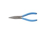 Gedore Flachrundzange, Lange Backen, Gezahnt, Gerade, Induktiv GehäRtet, Antirutsch-Griff, LäNge 160 Mm, 8132-160 Tl (6710880)