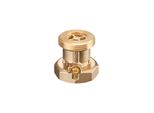 Oventrop Sperrventil Sve Dn 25, G 1 1/2, Einb. N. Pumpe, Messing (1070008)