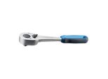 Gedore 2093 U-10 Umschaltknarre FüR 1/4 Zoll, 6,3 Mm Antrieb Mit 15° RüCkschwenkwinkel, 129 Mm LäNge Und 2K-Griff 4015449311149 (6180470)