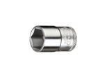 Gedore SteckschlüSseleinsatz, Nuss, 3/8 Zoll 10 Mm Antrieb, 6-Kant, 13 Mm Weite, Werkzeug, 30 13, Stahl Verchromt (6234070)