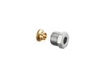 Oventrop Klemmringverschraubung Ofix Cep G 1/2X12Mm, FüR Ig, Messing Vernickelt (1028153)