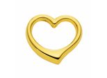 KettenanhäNger Adelia´S "AnhäNger Swingheart 333 Gold ( 8K )", Gold, SchmuckanhäNger, Damen, Gold, KettenanhäNger, GoldanhäNger Swingheart