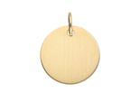 KettenanhäNger Adelia´S "Gravurplatte 333 Gold ( 8K )", Gold, SchmuckanhäNger, Damen, Gold, KettenanhäNger, GoldanhäNger