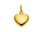 KettenanhäNger Adelia´S "HerzanhäNger 585 Gold ( 14K )", Gold, SchmuckanhäNger, Damen, Gold, KettenanhäNger, GoldanhäNger Herz