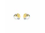 Paar OhrhäNger Adelia´S "Ohrstecker Ohrringe 585 Gold ( 14K ) Mit Zirkonia", Silber, Ohrringe, Damen, Damen, Gold, Goldohrringe