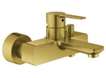 Grohe Einhand-Wannenbatterie Lineare 33849_1, Wandmontage Cool Sunrise GebüRstet, 33849GN1 33849GN1