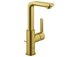 Grohe Einhand-Waschtischbatterie Lineare, 23296_1 L-Size Cool Sunrise GebüRstet, 23296GN1 23296GN1