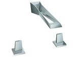 Grohe 3-Loch-Waschtisch-Wandbatterie, Allure Brilliant 20635 Edelstahl, 20635SD0 20635SD0