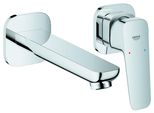 Grohe 2-Loch-Waschtisch-Wandbatterie Cubeo 101788, Fms FüR 23200003 Ausl. 183Mm Chrom, 1017880000 1017880000