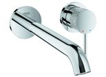 Grohe 2-Loch-Waschtisch-Wandbatterie Essence, 29193_1 Fms Ausl. 230Mm Crafted Chrom, 29193PF1 29193PF1