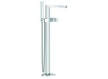 Grohe Einhand-Wannenbatterie Plus 23846_4, Bodenmontage Fertigmontageset Chrom, 23846004 23846004