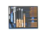 Gedore 2005 CT2-119 Werkzeugsortiment In Check-Tool-Modul, 21-Teilig (2016338)