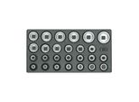 Gedore 1500 ES-19 Satz SteckschlüSseleinsäTze 1/2", 6-Kant, In 1/3 Es-Modul (6626580)