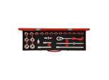 Gedore R69004024 SteckschlüSsel-Satz 1/2" 10-32Mm 24-Teilig ; Gedore RED (3300006)